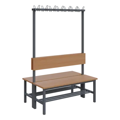 SVO - 120 stěna oboustranná věšáková RAL 7046 - šedá